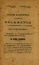 Boletín Oficial del Obispado de Salamanca. 1/2/1890, #3, SUPL [Issue]