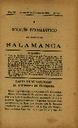 Boletín Oficial del Obispado de Salamanca. 16/2/1891, #4 [Issue]