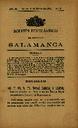 Boletín Oficial del Obispado de Salamanca. 17/3/1891, #6 [Issue]