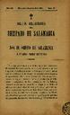 Boletín Oficial del Obispado de Salamanca. 15/4/1891, #8 [Issue]
