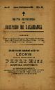 Boletín Oficial del Obispado de Salamanca. 15/10/1891, #20 [Issue]
