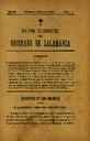 Boletín Oficial del Obispado de Salamanca. 2/1/1892, #1 [Issue]