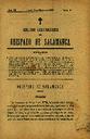 Boletín Oficial del Obispado de Salamanca. 2/5/1892, #9 [Issue]