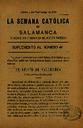 Boletín Oficial del Obispado de Salamanca. 9/11/1893, SUPL [Issue]