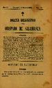Boletín Oficial del Obispado de Salamanca. 1/5/1896, #9 [Issue]