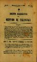 Boletín Oficial del Obispado de Salamanca. 19/4/1898, n.º 8 [Ejemplar]