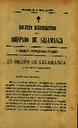 Boletín Oficial del Obispado de Salamanca. 27/4/1898, ESP [Issue]
