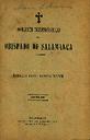 Boletín Oficial del Obispado de Salamanca. 1899, portada [Ejemplar]