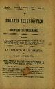 Boletín Oficial del Obispado de Salamanca. 15/10/1900, #20 [Issue]
