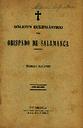 Boletín Oficial del Obispado de Salamanca. 1901, portada [Issue]