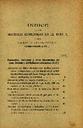 Boletín Oficial del Obispado de Salamanca. 1903, indice [Issue]