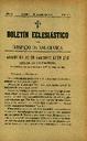 Boletín Oficial del Obispado de Salamanca. 1/8/1903, n.º 8 [Ejemplar]