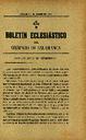 Boletín Oficial del Obispado de Salamanca. 1/8/1903, n.º 8, SUPL [Ejemplar]