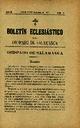 Boletín Oficial del Obispado de Salamanca. 1/10/1903, #10 [Issue]