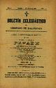 Boletín Oficial del Obispado de Salamanca. 1/7/1904, #7 [Issue]