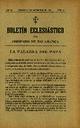 Boletín Oficial del Obispado de Salamanca. 1/9/1905, #9 [Issue]