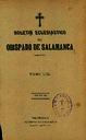 Boletín Oficial del Obispado de Salamanca. 1906, portada [Issue]