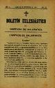 Boletín Oficial del Obispado de Salamanca. 24/9/1906, #10 [Issue]