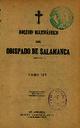 Boletín Oficial del Obispado de Salamanca. 1907, portada [Issue]