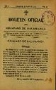 Boletín Oficial del Obispado de Salamanca. 23/3/1907, n.º 4 [Ejemplar]