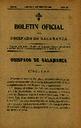 Boletín Oficial del Obispado de Salamanca. 1/10/1908, #10 [Issue]