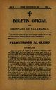 Boletín Oficial del Obispado de Salamanca. 2/1/1909, #1 [Issue]