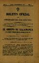 Boletín Oficial del Obispado de Salamanca. 1/2/1909, n.º 2 [Ejemplar]