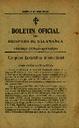 Boletín Oficial del Obispado de Salamanca. 18/4/1911, ESP [Issue]