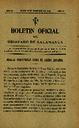 Boletín Oficial del Obispado de Salamanca. 2/11/1911, #11 [Issue]