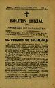 Boletín Oficial del Obispado de Salamanca. 1/10/1913, n.º 11 [Ejemplar]