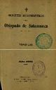 Boletín Oficial del Obispado de Salamanca. 1915, portada [Ejemplar]