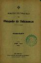 Boletín Oficial del Obispado de Salamanca. 1918, portada [Issue]
