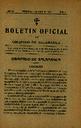 Boletín Oficial del Obispado de Salamanca. 1/6/1921, #6 [Issue]