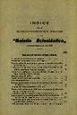 Boletín Oficial del Obispado de Salamanca. 1926, indice [Issue]