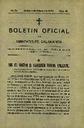 Boletín Oficial del Obispado de Salamanca. 1/10/1929, n.º 10 [Ejemplar]