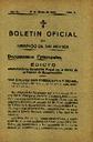 Boletín Oficial del Obispado de Salamanca. 31/3/1936, #3 [Issue]