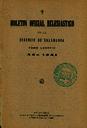 Boletín Oficial del Obispado de Salamanca. 1941, portada [Ejemplar]