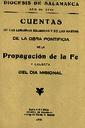 Boletín Oficial del Obispado de Salamanca. 1945, cuentas de 1944 [Issue]