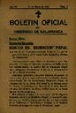 Boletín Oficial del Obispado de Salamanca. 31/3/1946, #3 [Issue]