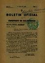 Boletín Oficial del Obispado de Salamanca. 31/1/1948, #1 [Issue]