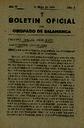 Boletín Oficial del Obispado de Salamanca. 31/5/1949, #5 [Issue]