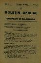 Boletín Oficial del Obispado de Salamanca. 31/8/1949, #8 [Issue]