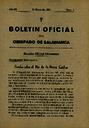 Boletín Oficial del Obispado de Salamanca. 31/5/1951, #5 [Issue]
