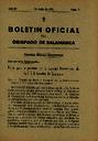 Boletín Oficial del Obispado de Salamanca. 31/7/1951, #7 [Issue]