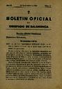 Boletín Oficial del Obispado de Salamanca. 30/11/1951, n.º 11 [Ejemplar]
