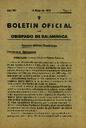 Boletín Oficial del Obispado de Salamanca. 31/5/1953, #5 [Issue]