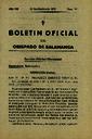 Boletín Oficial del Obispado de Salamanca. 30/11/1953, #11 [Issue]