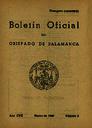 Boletín Oficial del Obispado de Salamanca. 3/1960, n.º 3 [Ejemplar]