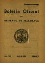 Boletín Oficial del Obispado de Salamanca. 6/1960, n.º 6 [Ejemplar]