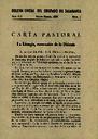 Boletín Oficial del Obispado de Salamanca. 1/1966, #1 [Issue]
